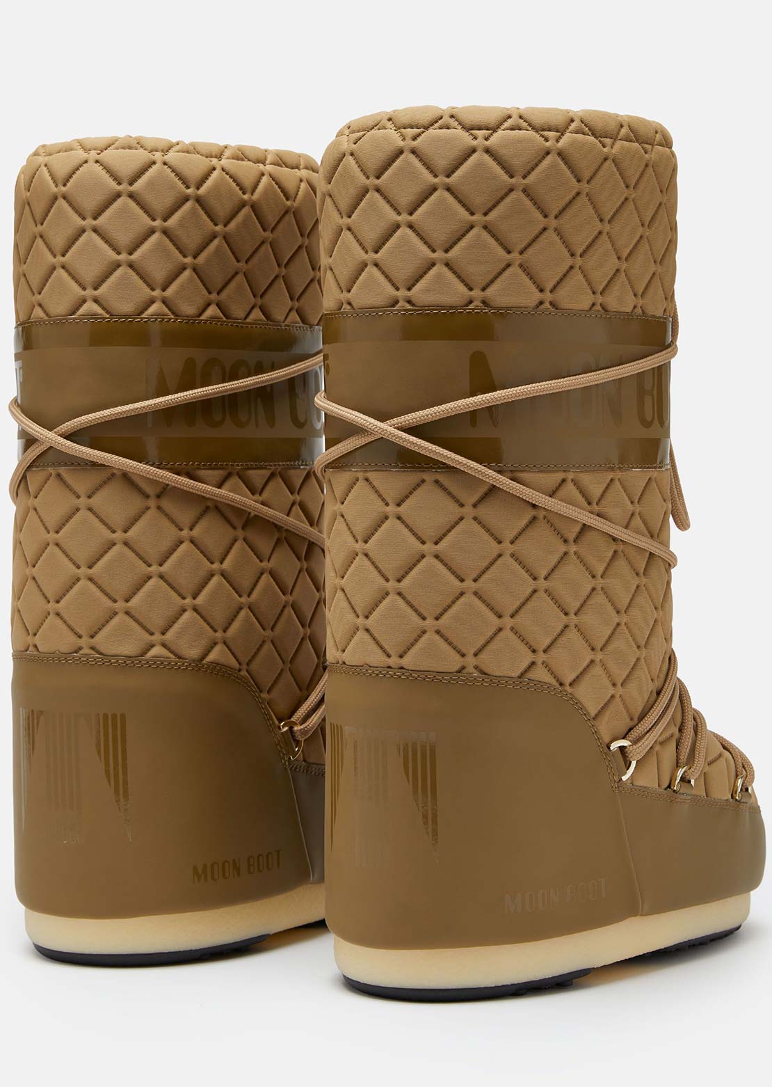 Moon Boot Women's Icon Quilt Boots Caramel