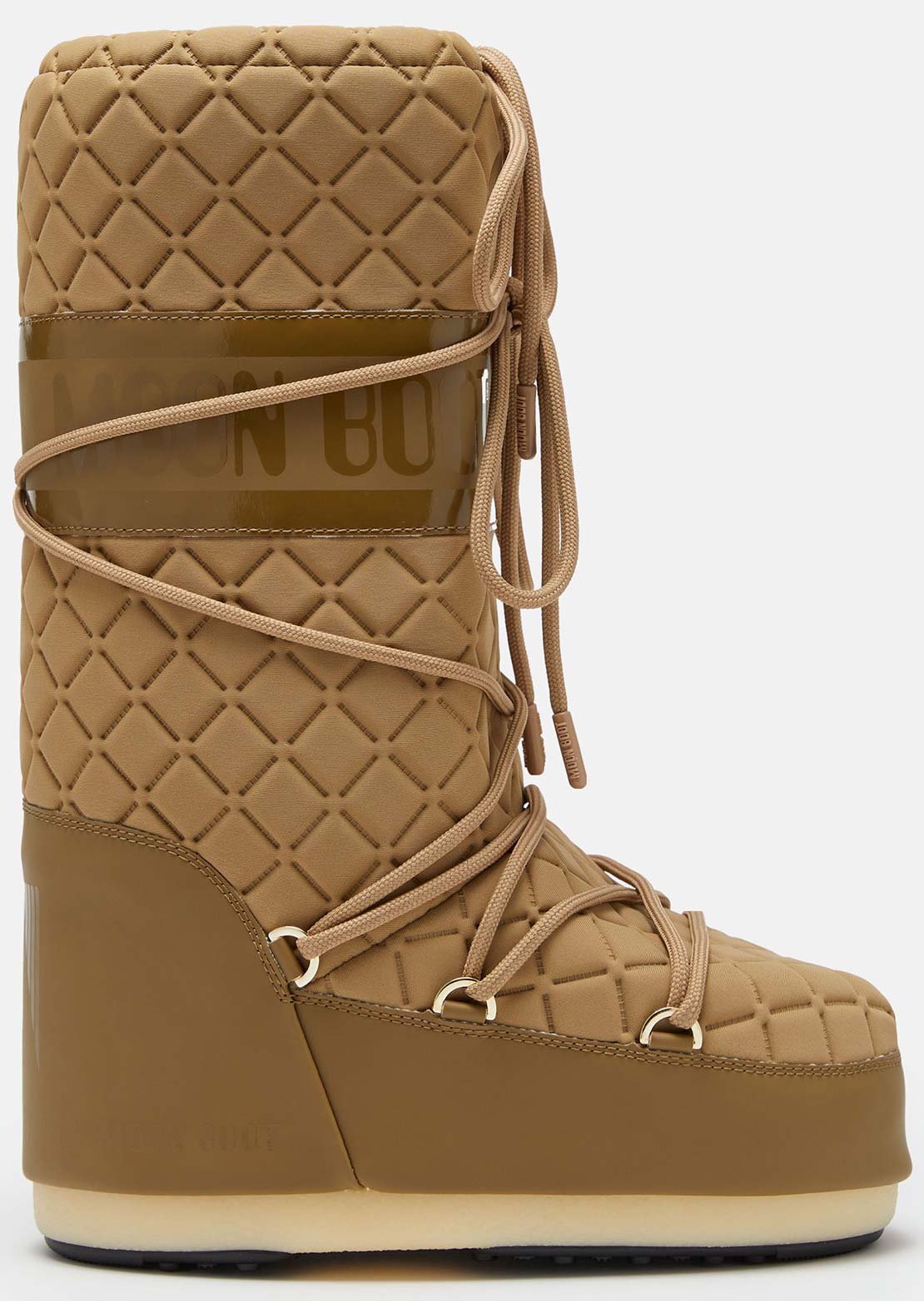 Moon Boot Women's Icon Quilt Boots Caramel