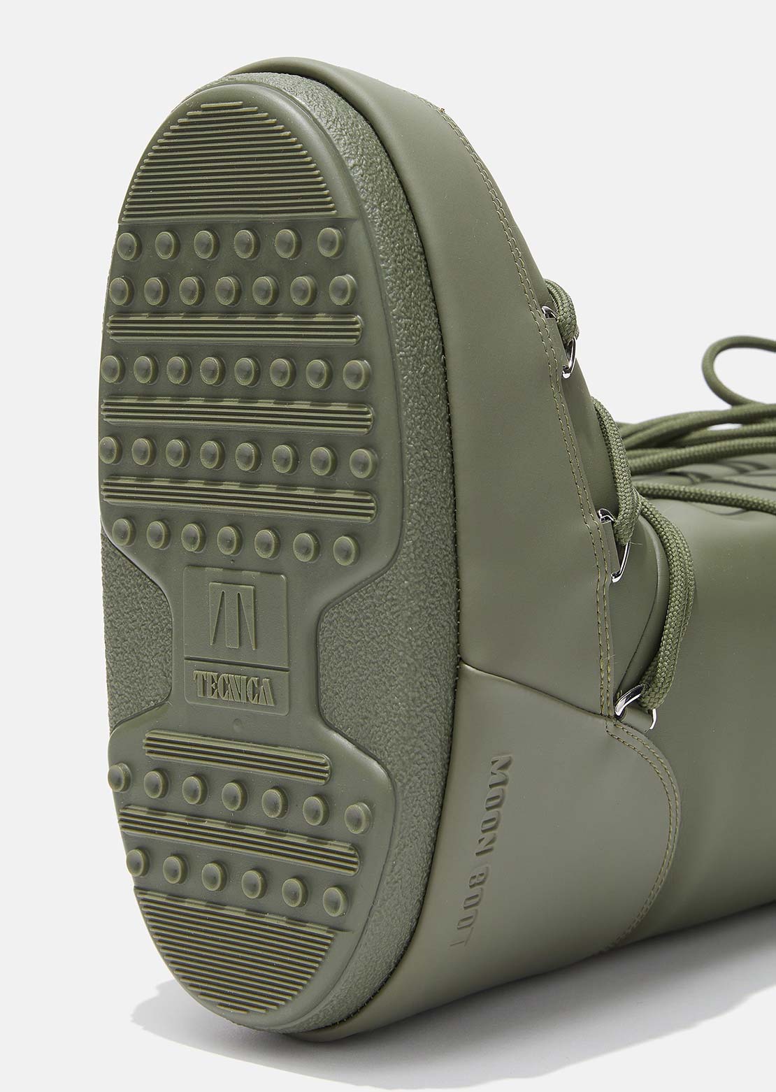 Moon Boot Women&#39;s Icon Rubber Boots Khaki