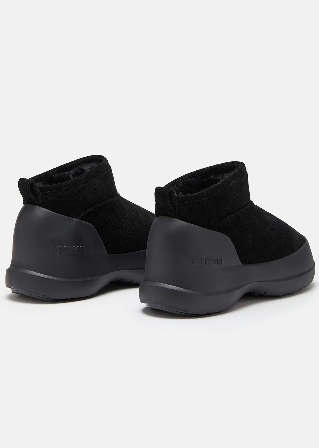 Moon Boot Women's Luna Low Suede Boots Black