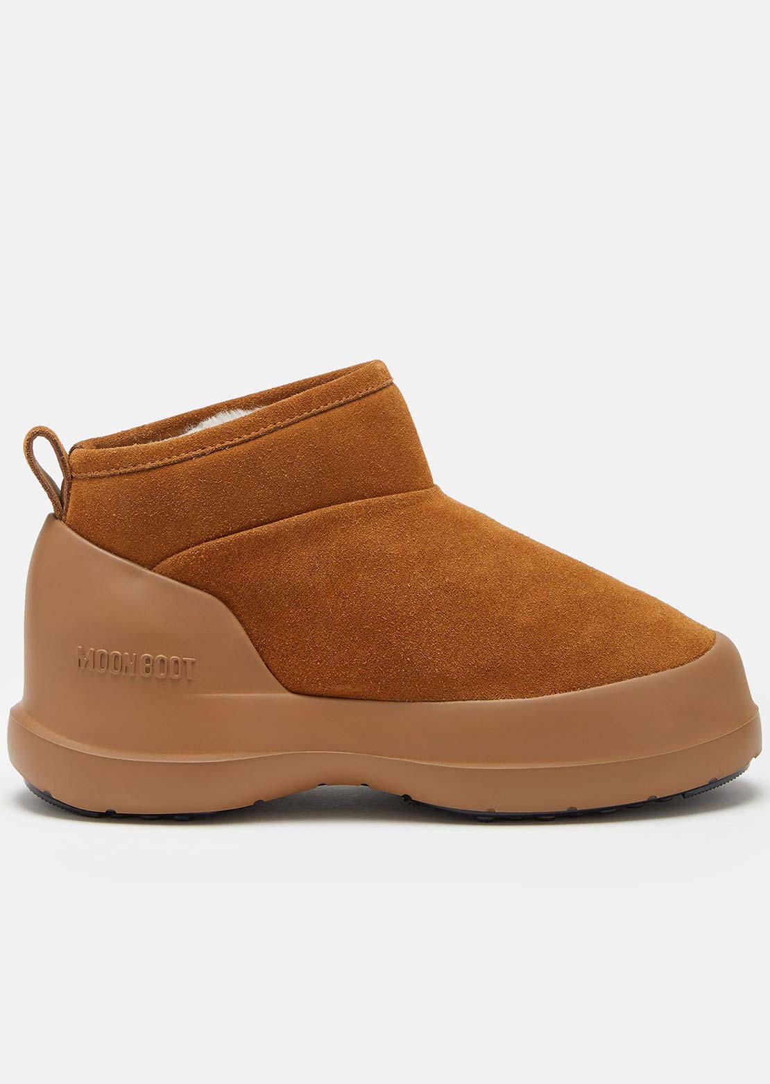 Moon Boot Women's Luna Low Suede Boots Cognac