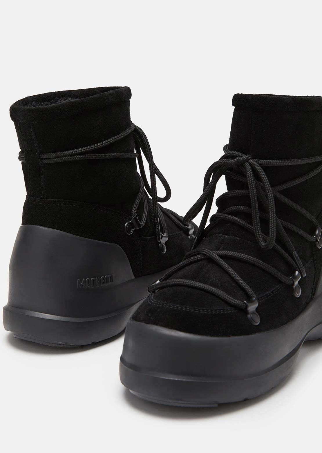 Moon Boot Women's Luna Suede Boots Black