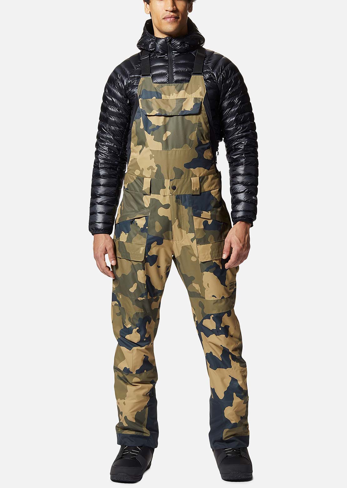 Mountain Hardwear Men's Firefall Bib Pants Sandstorm/Pines Camo