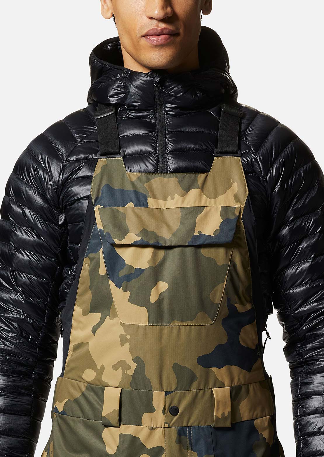 Mountain Hardwear Men's Firefall Bib Pants Sandstorm/Pines Camo