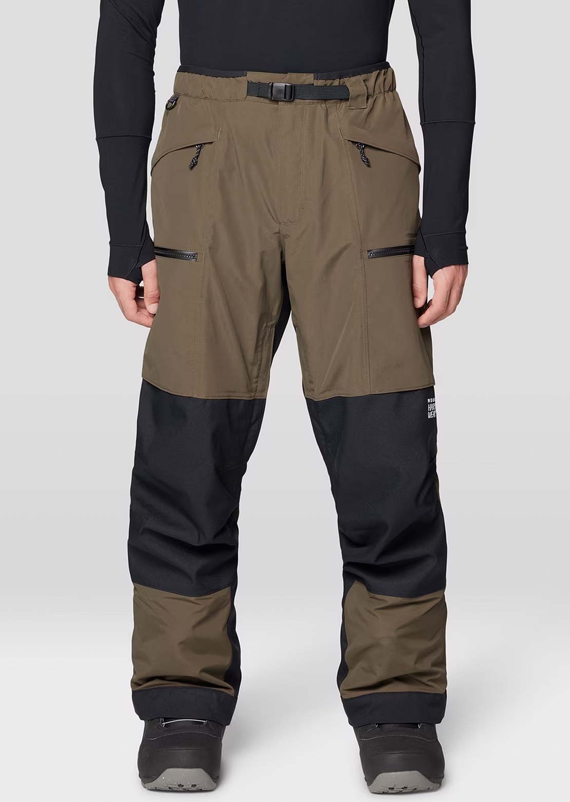 Mountain Hardwear Men's First Track Pants Ridgeline/Black