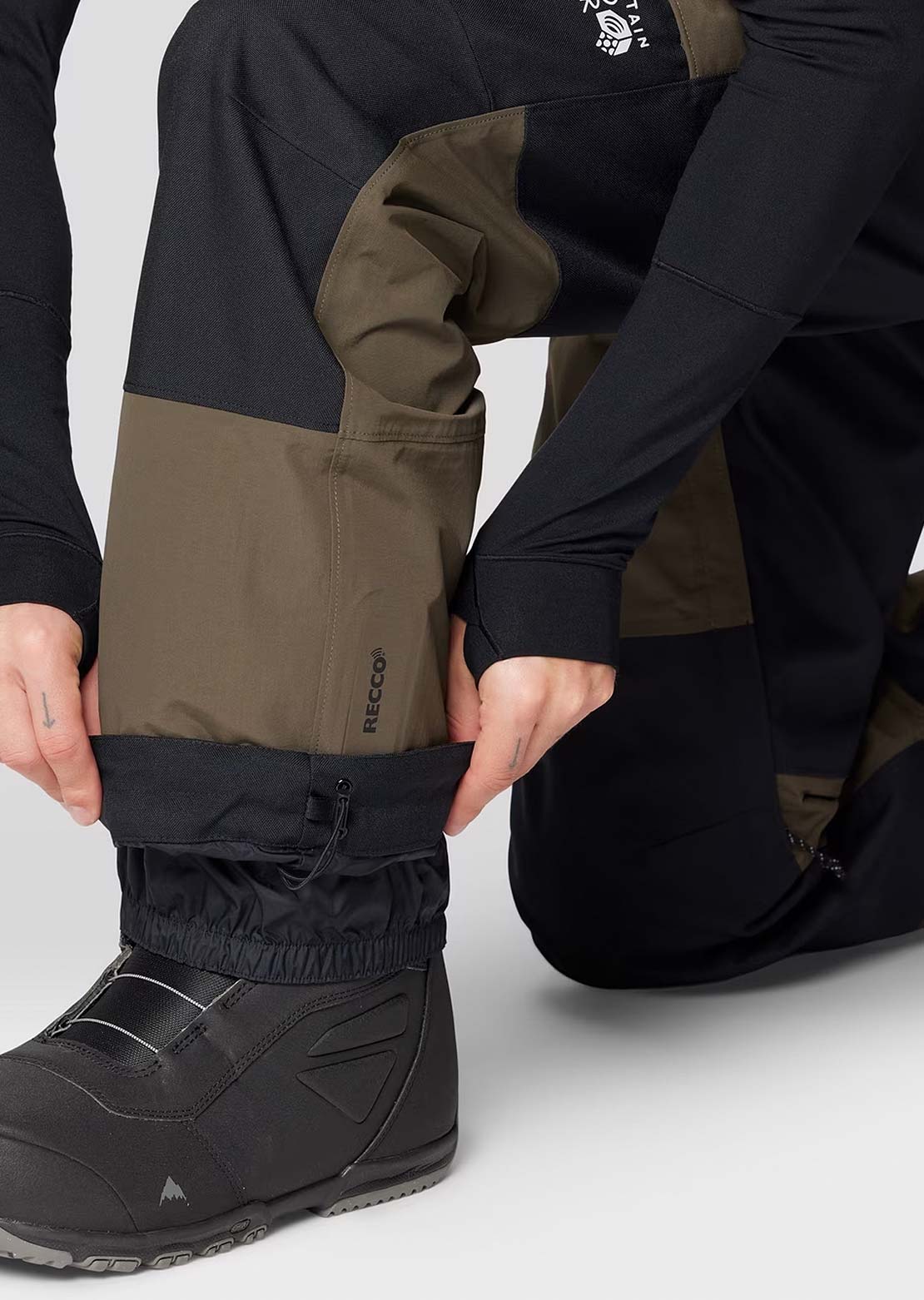 Mountain Hardwear Men's First Track Pants Ridgeline/Black