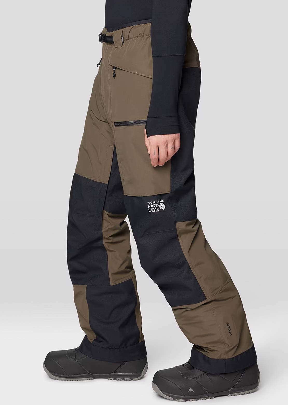 Mountain Hardwear Men's First Track Pants Ridgeline/Black