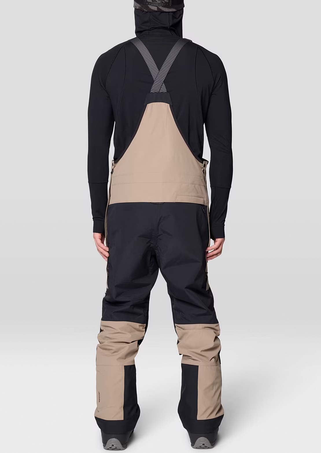 Mountain Hardwear Men's First Tracks Bib Pants Dunes/Black