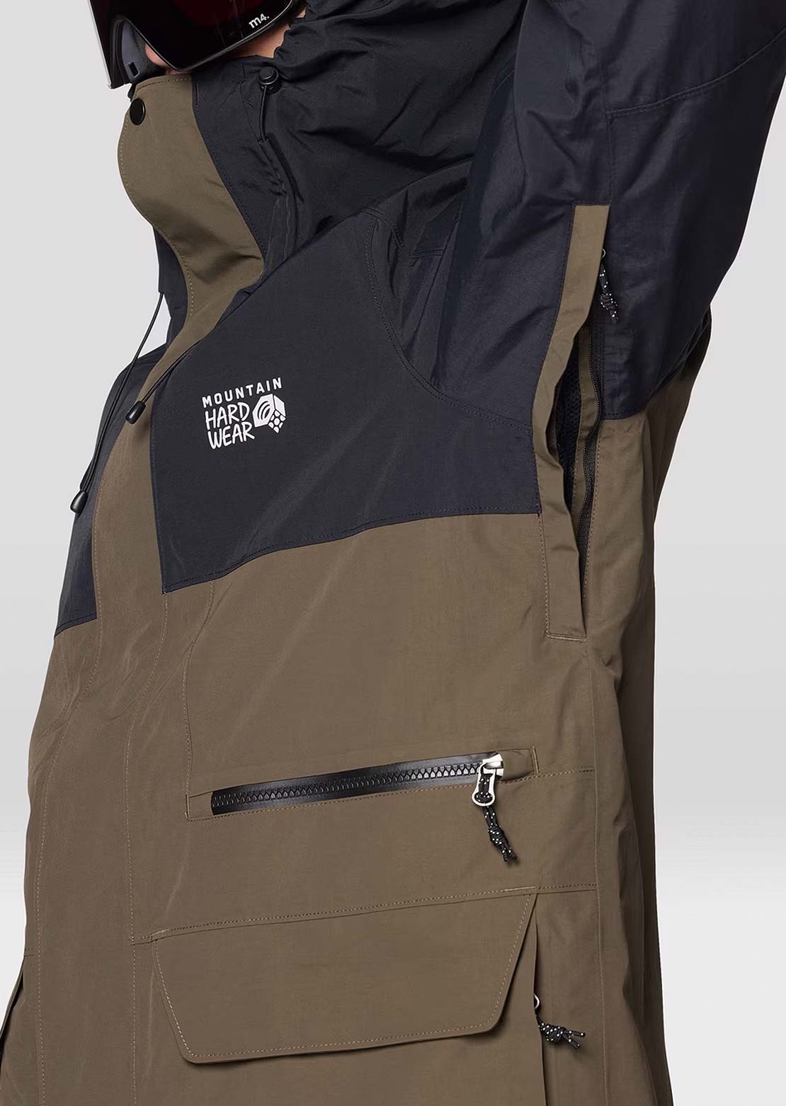 Mountain Hardwear Men's First Tracks Jacket Ridgeline/Dunes/Black