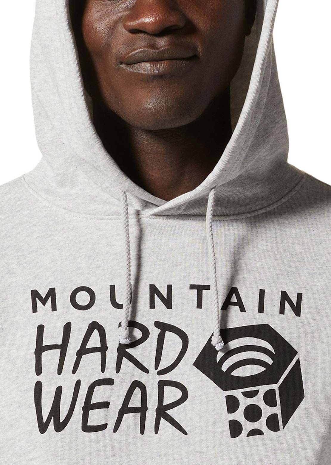 Mountain Hardwear Men's MHW Logo Pullover Hood Hardwear Grey Heather