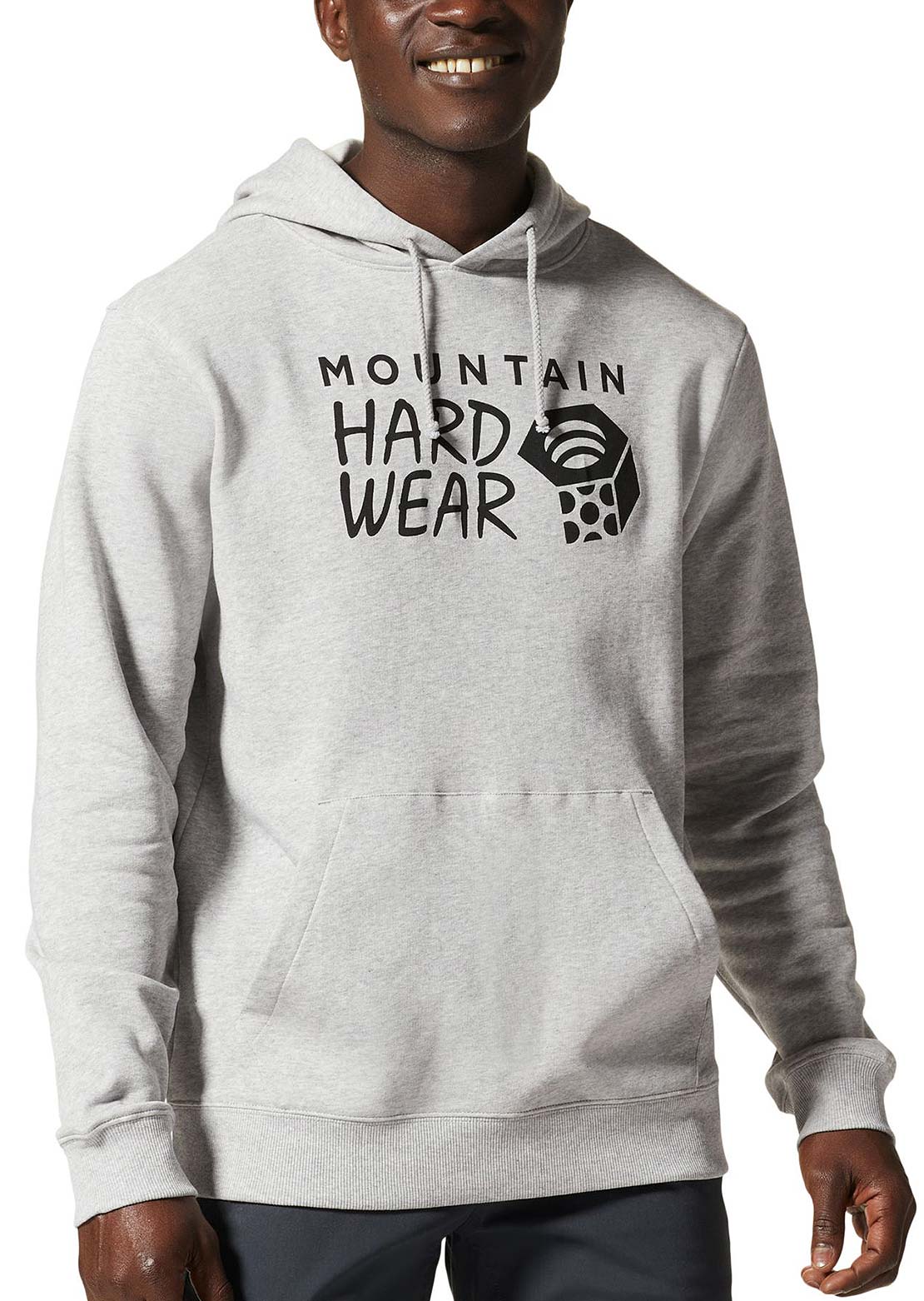Mountain Hardwear Men's MHW Logo Pullover Hood Hardwear Grey Heather