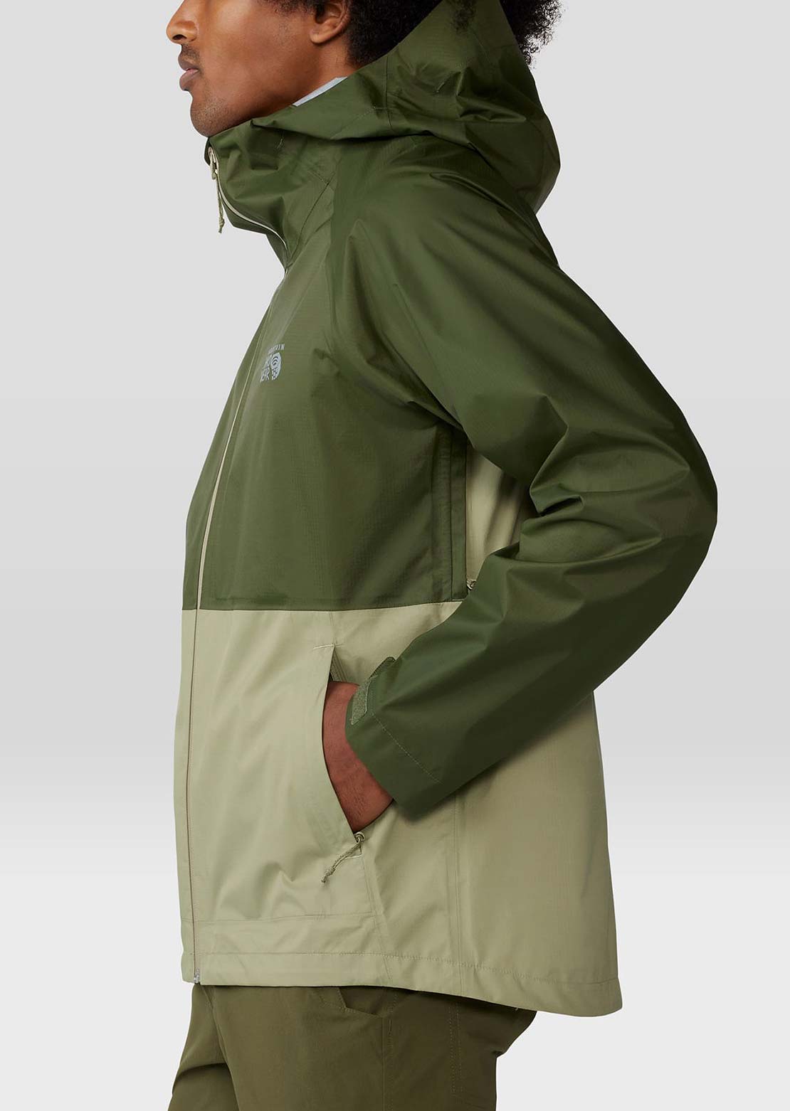 Mountain Hardwear Men's Threshold Jacket - Dark Bolt – JAXOutdoorGearFarmandRanch - View #5