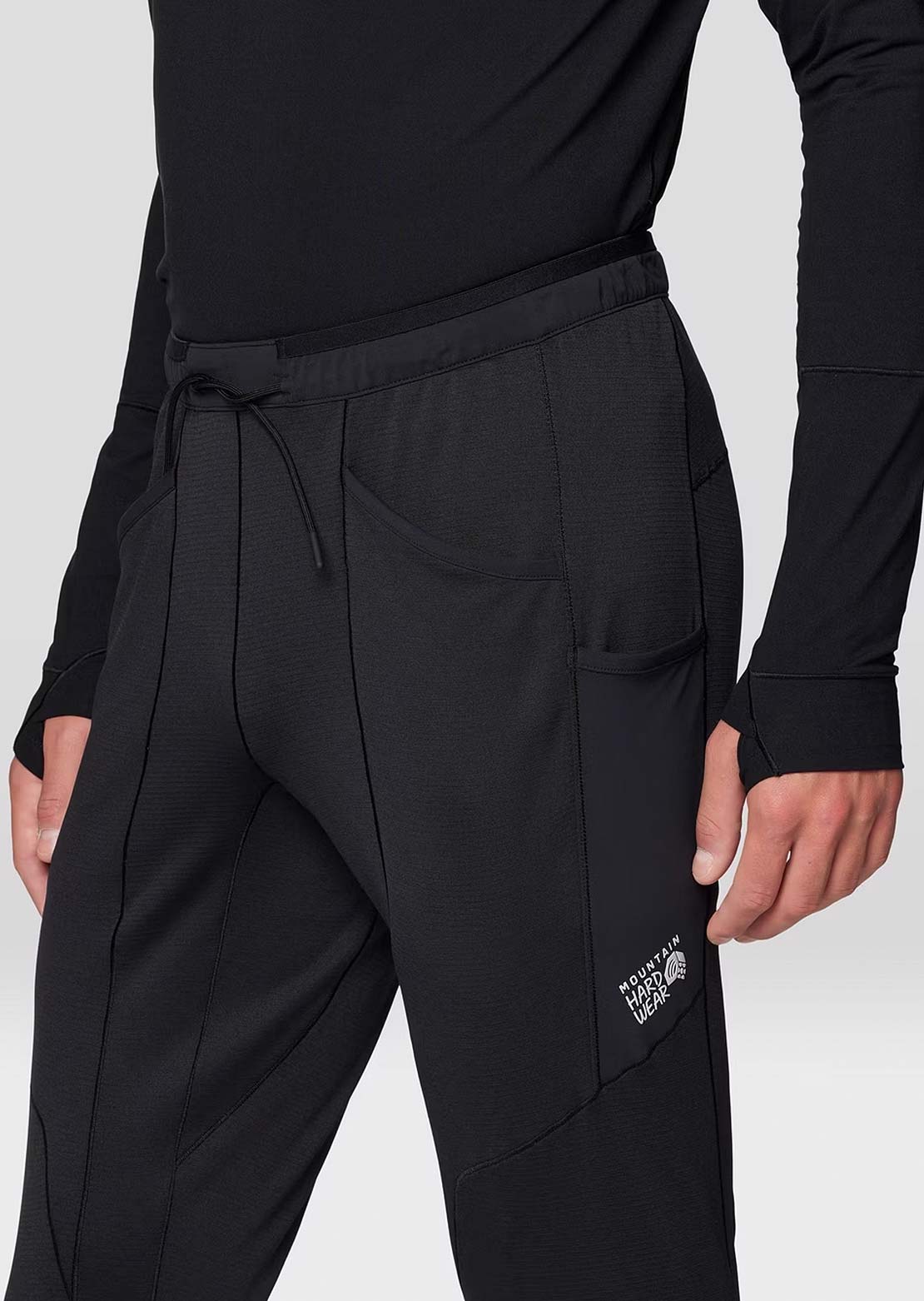 Mountain Hardwear Men's Up First Tech Fleece Pants Black