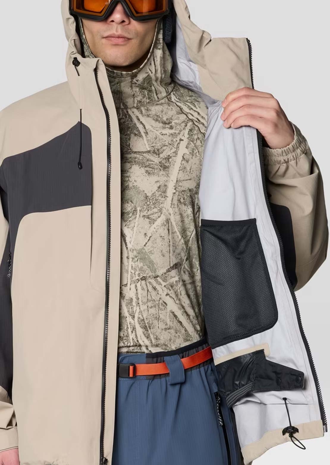 Mountain Hardwear Men's Warp Factor 3L Hooded Jacket