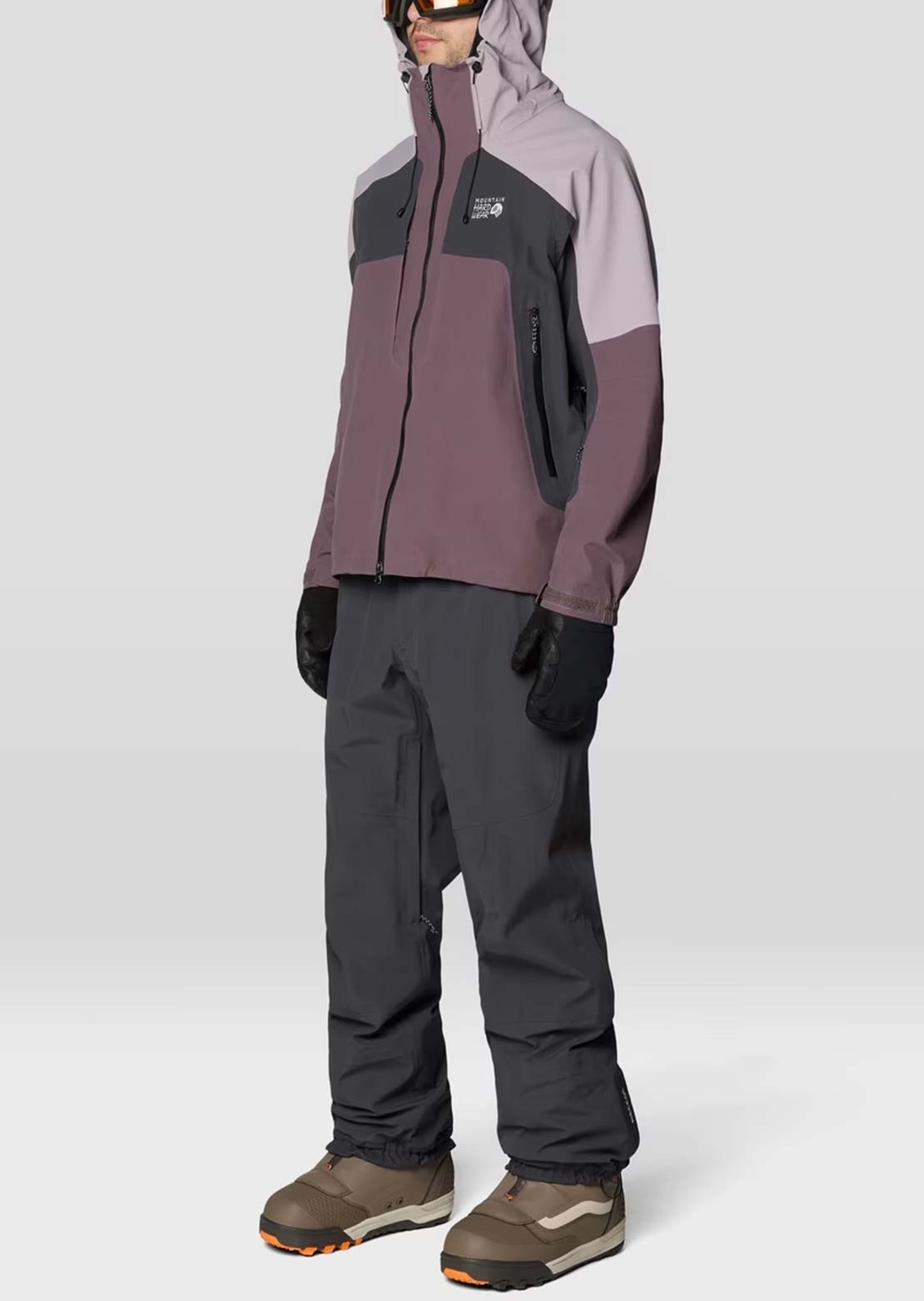 Mountain Hardwear Men's Warp Factor 3L Hooded Jacket