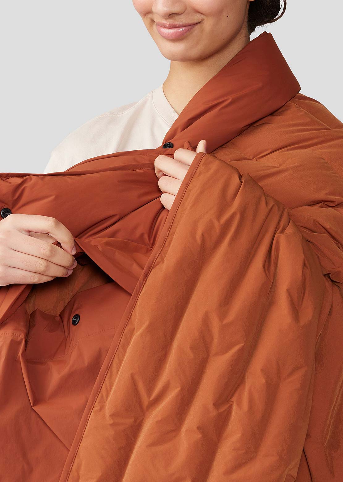 Mountain Hardwear Unisex Stretchdown Quilt Blanket Iron Oxide