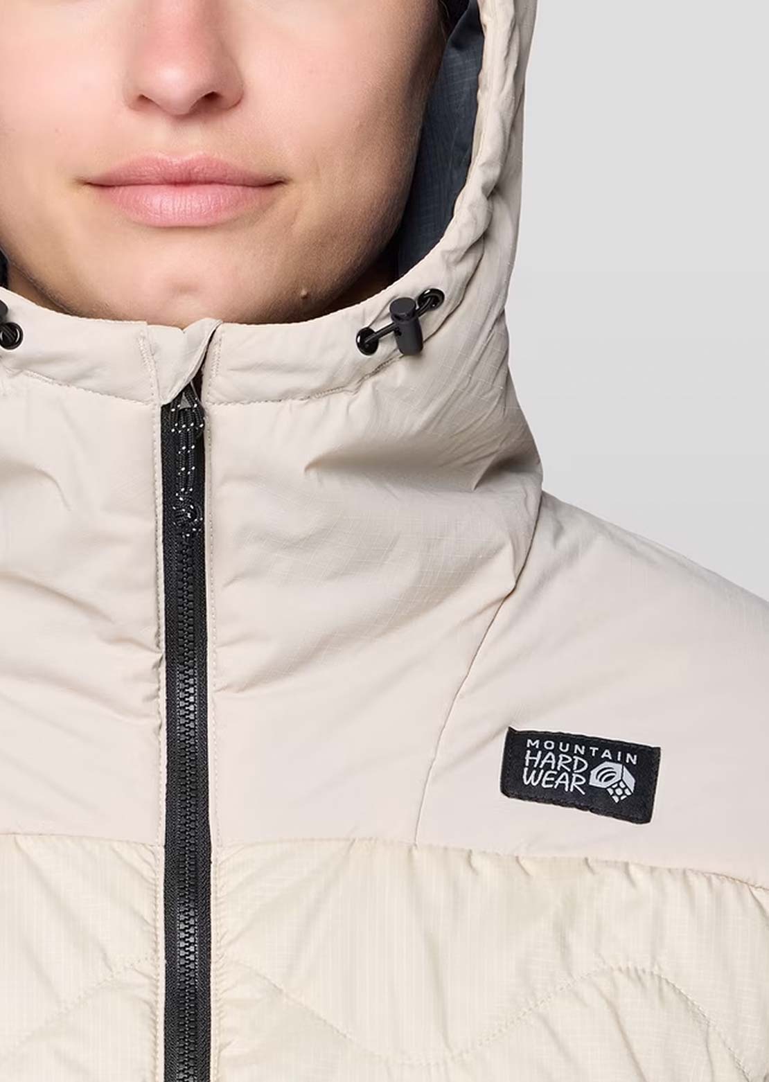 Mountain Hardwear Women's Apres Pro Insulated Hooded Jacket Fossil