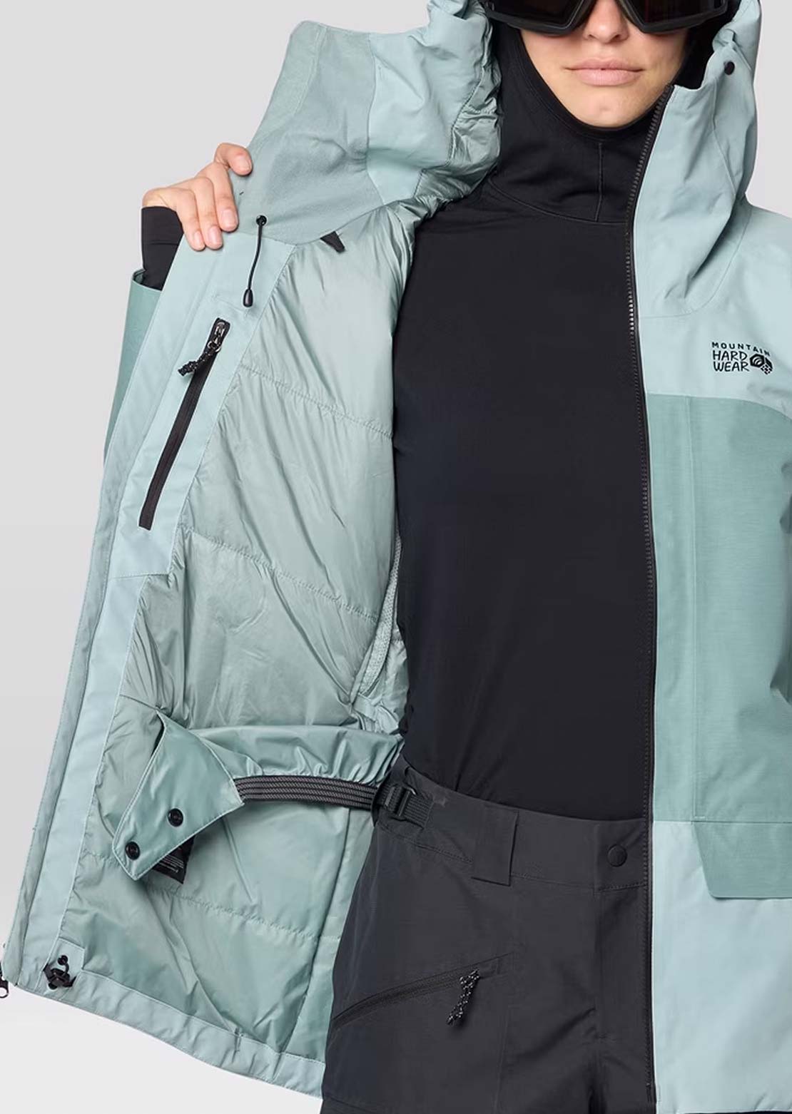 Mountain Hardwear Women's Cloud Bank GORE-TEX Jacket Ice Shadow/Blue