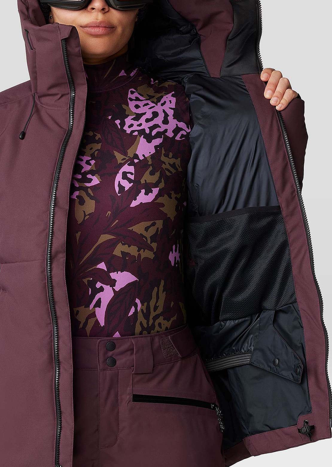 Mountain Hardwear Women's Powder Maven Down Jacket Blackberry