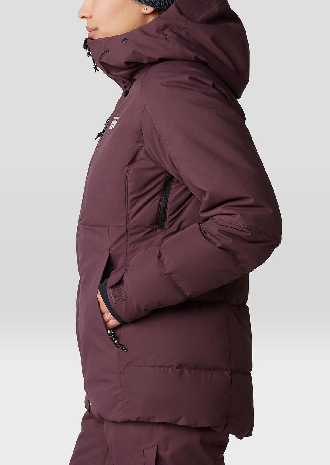 Mountain Hardwear Women's Powder Maven Down Jacket Blackberry