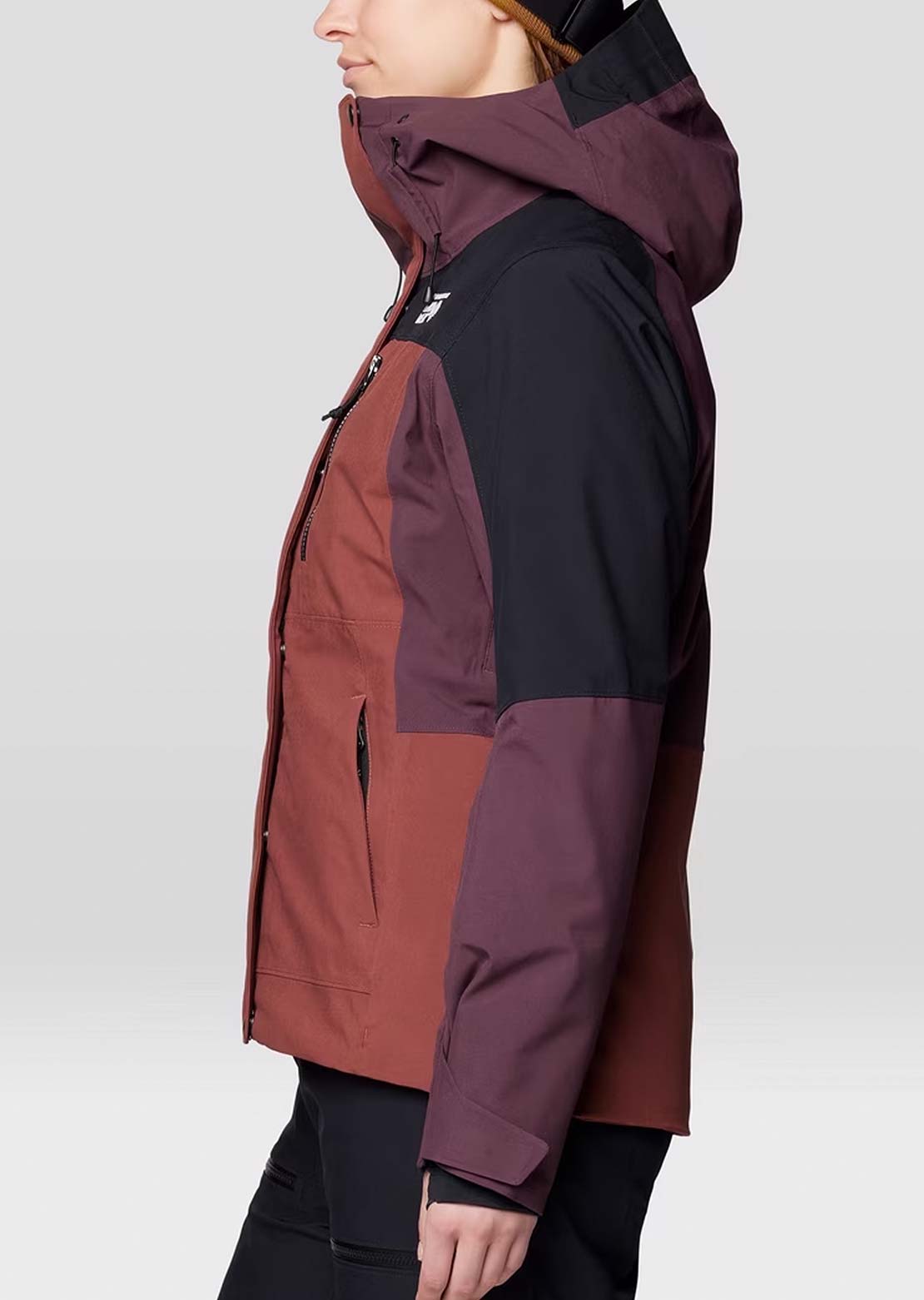 Mountain Hardwear Women's Powder Maven Jacket Bourbon Brown/Blackbe
