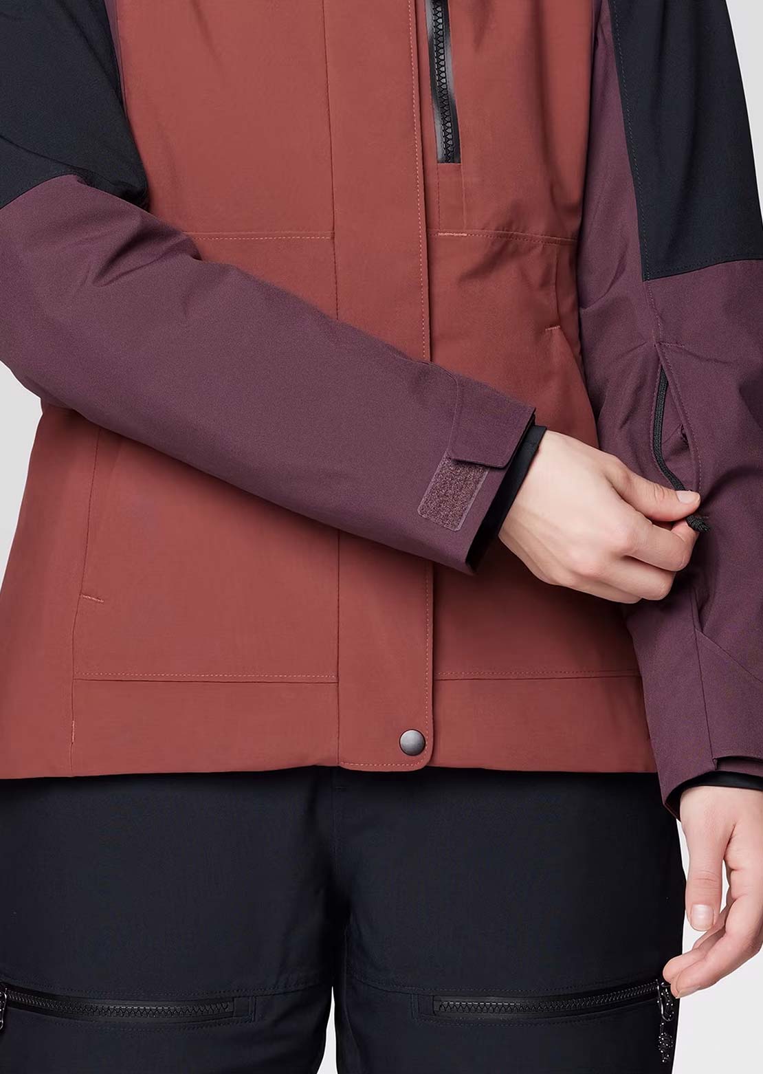 Mountain Hardwear Women's Powder Maven Jacket Bourbon Brown/Blackbe