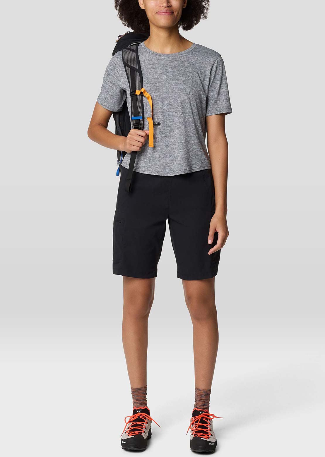 Mountain Hardwear Women's Sunblocker T-Shirt Dark Storm Heather