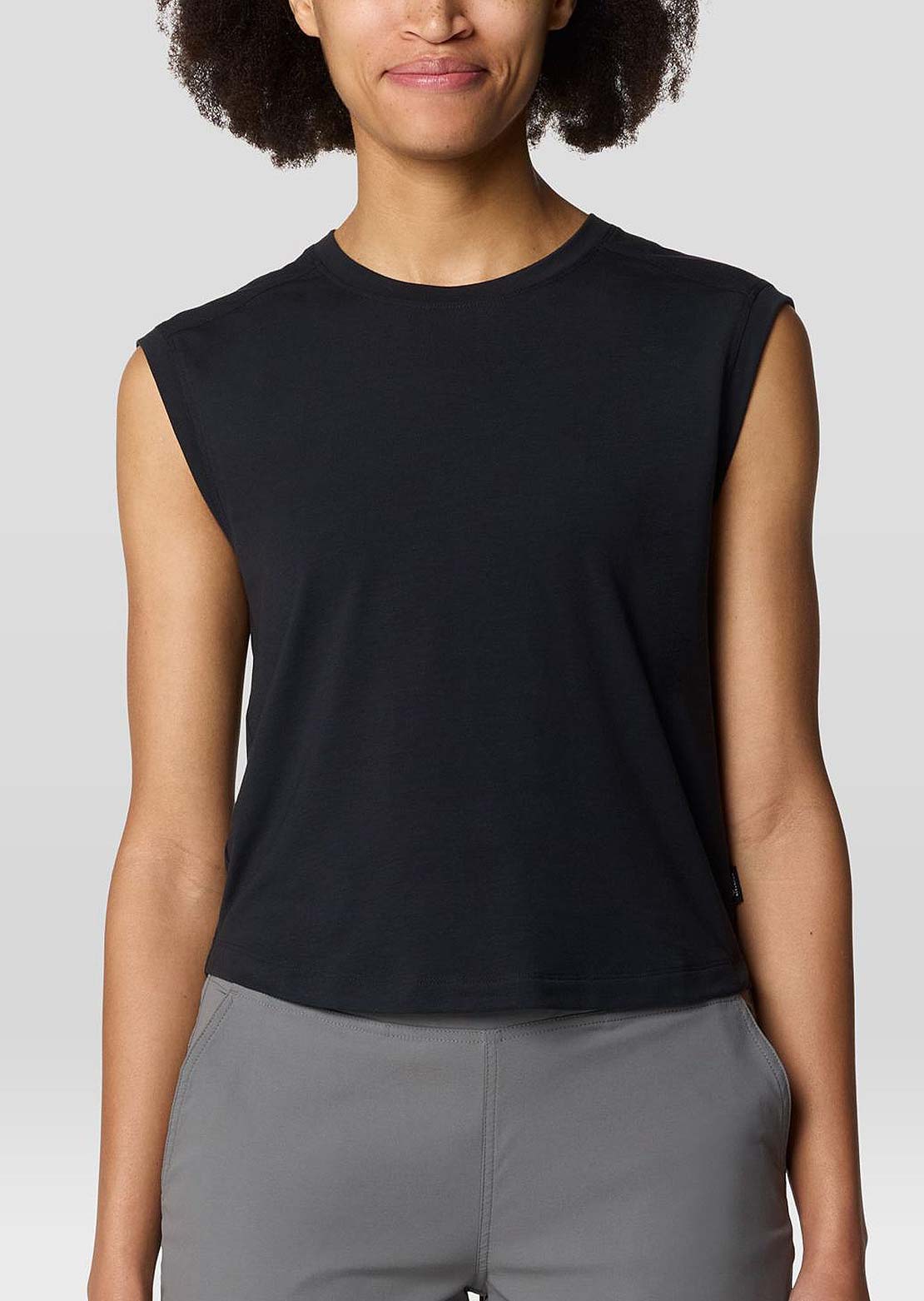 Mountain Hardwear Women's Trekkin Go Sleeveless Top Black