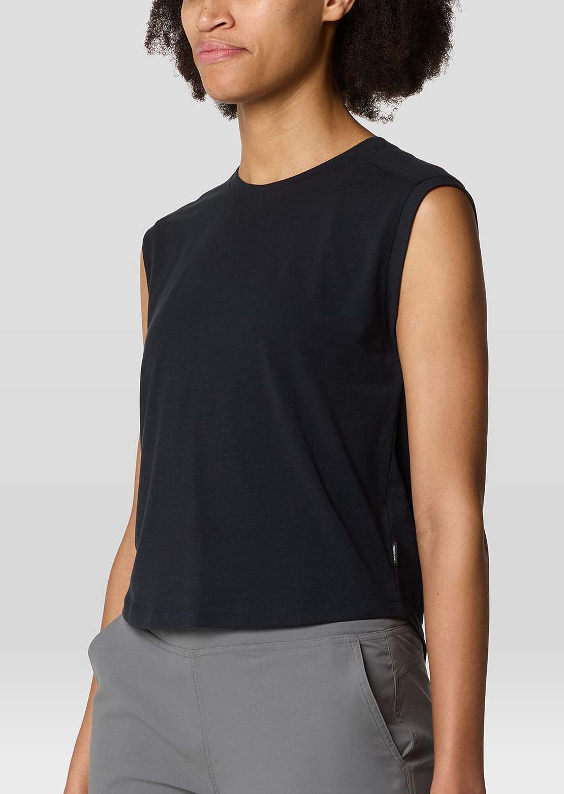 Mountain Hardwear Women's Trekkin Go Sleeveless Top Black