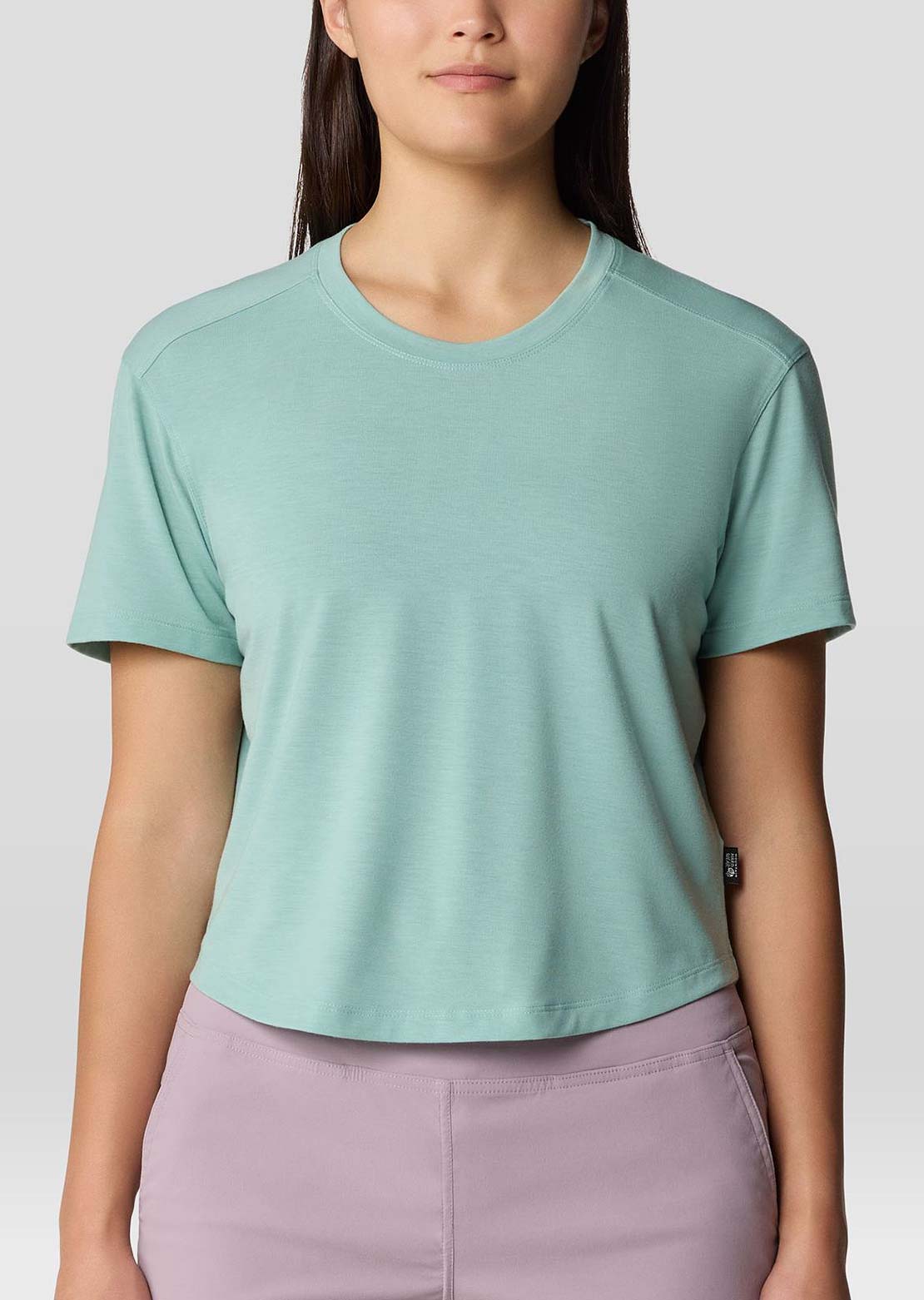 Mountain Hardwear Women's Trekkin Go T-Shirt Mineral Spring