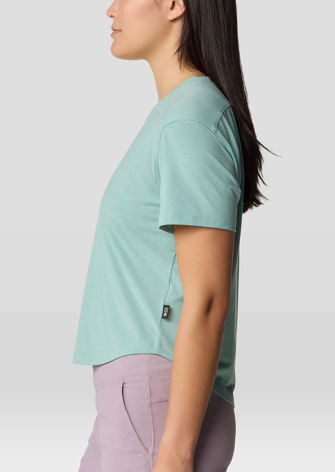 Mountain Hardwear Women's Trekkin Go T-Shirt Mineral Spring