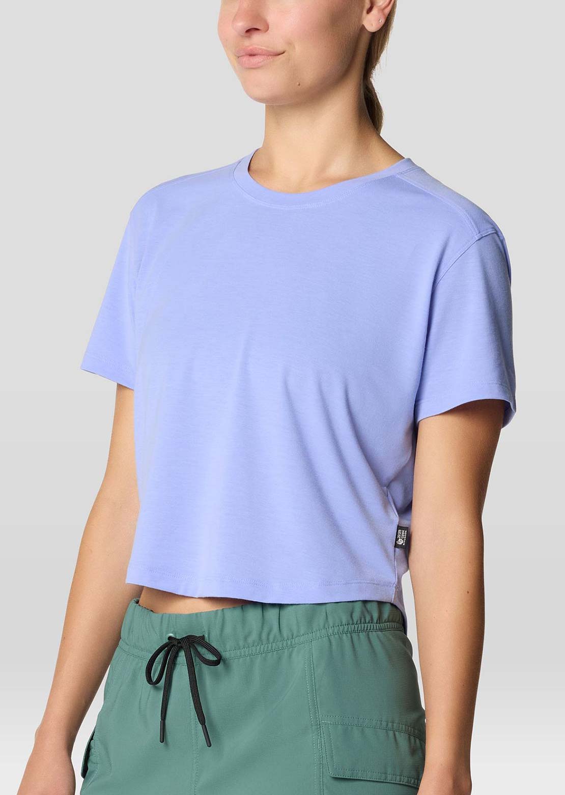 Mountain Hardwear Women's Trekkin Go T-Shirt Light Illusion