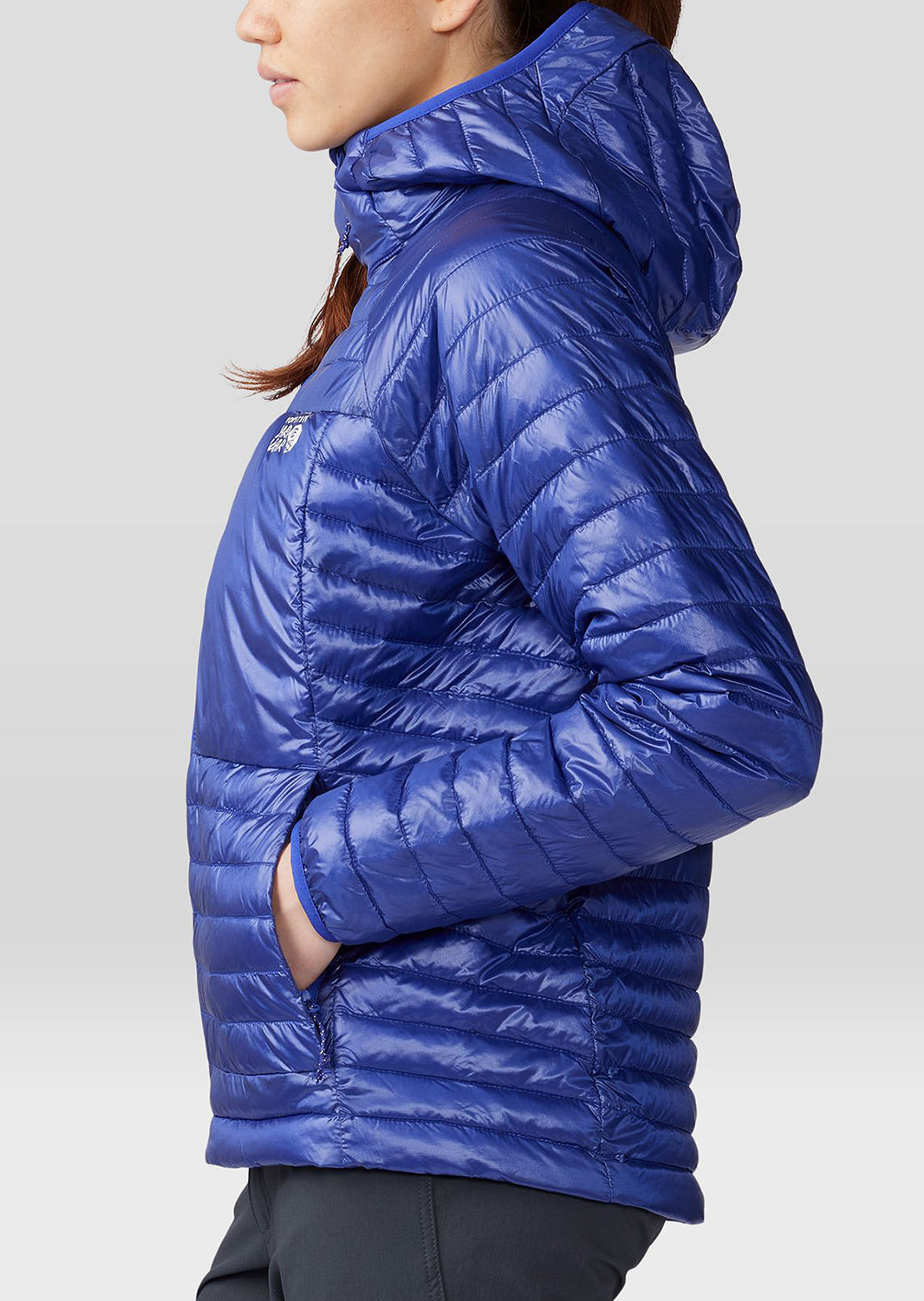 Mountain Hardwear Women&#39;s Ventano Hood Jacket Blueprint