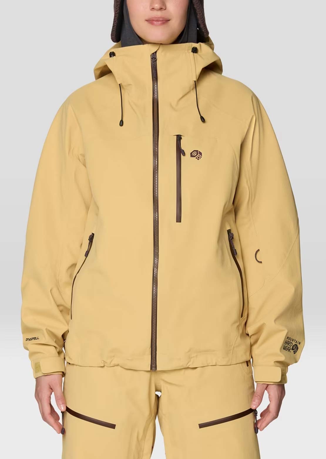 Mountain Hardwear Femmes Warp Factor 3L Hooded Manteau