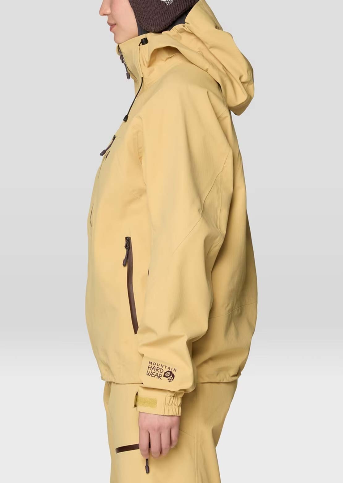 Mountain Hardwear Femmes Warp Factor 3L Hooded Manteau