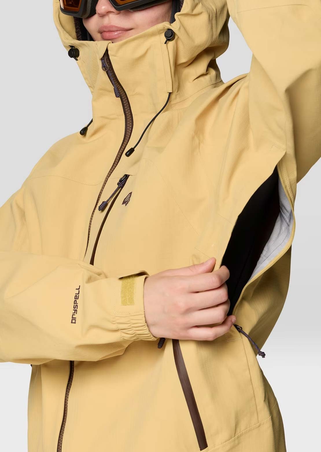 Mountain Hardwear Femmes Warp Factor 3L Hooded Manteau