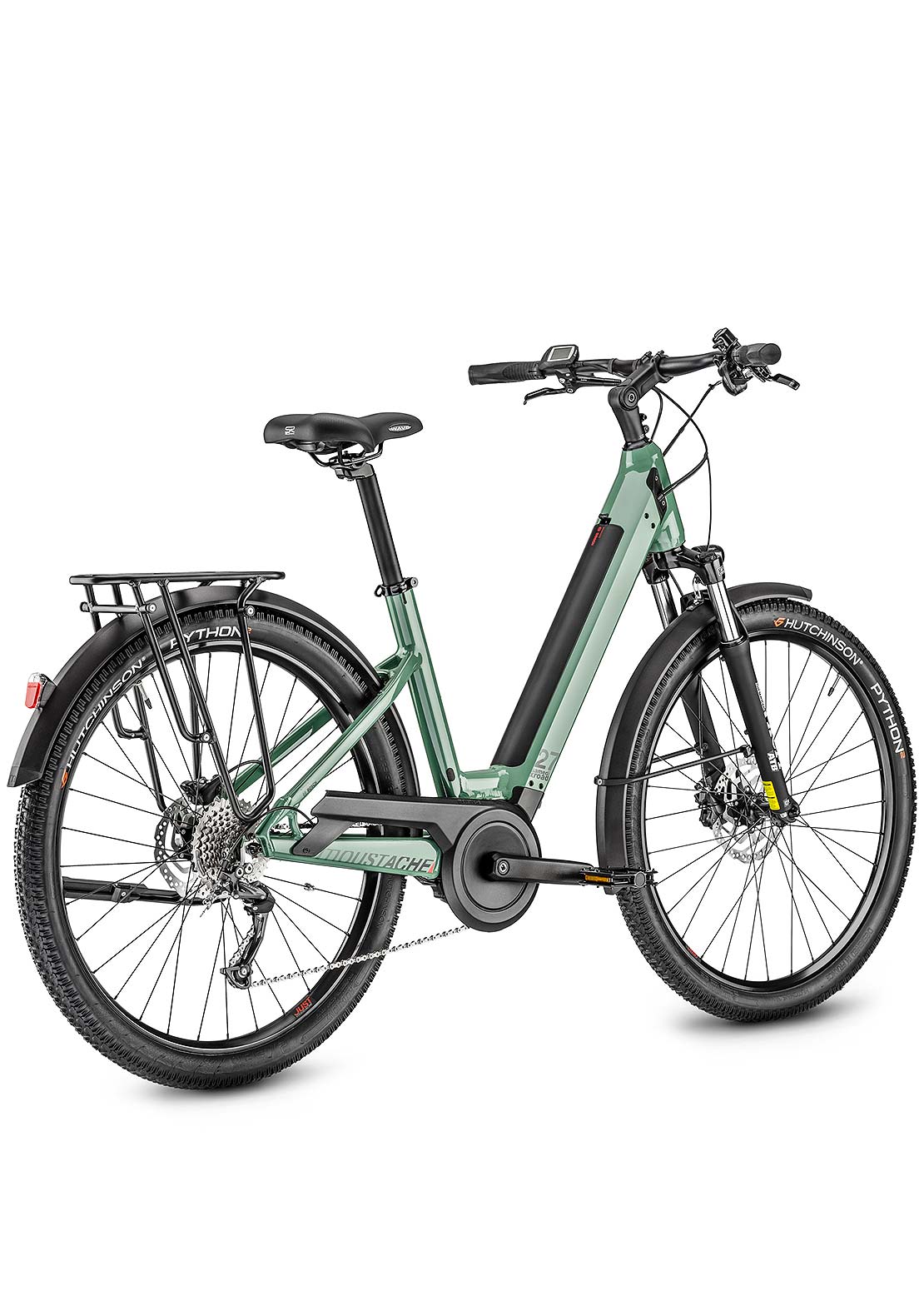 Moustache Xroad 1 Open 500WH Mountain Electric Bike Pastel Grass Green