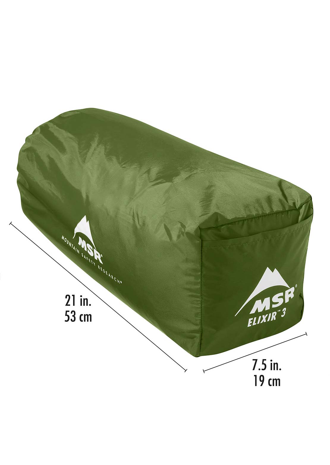 MSR Elixir S25 Three-Person Tent Green