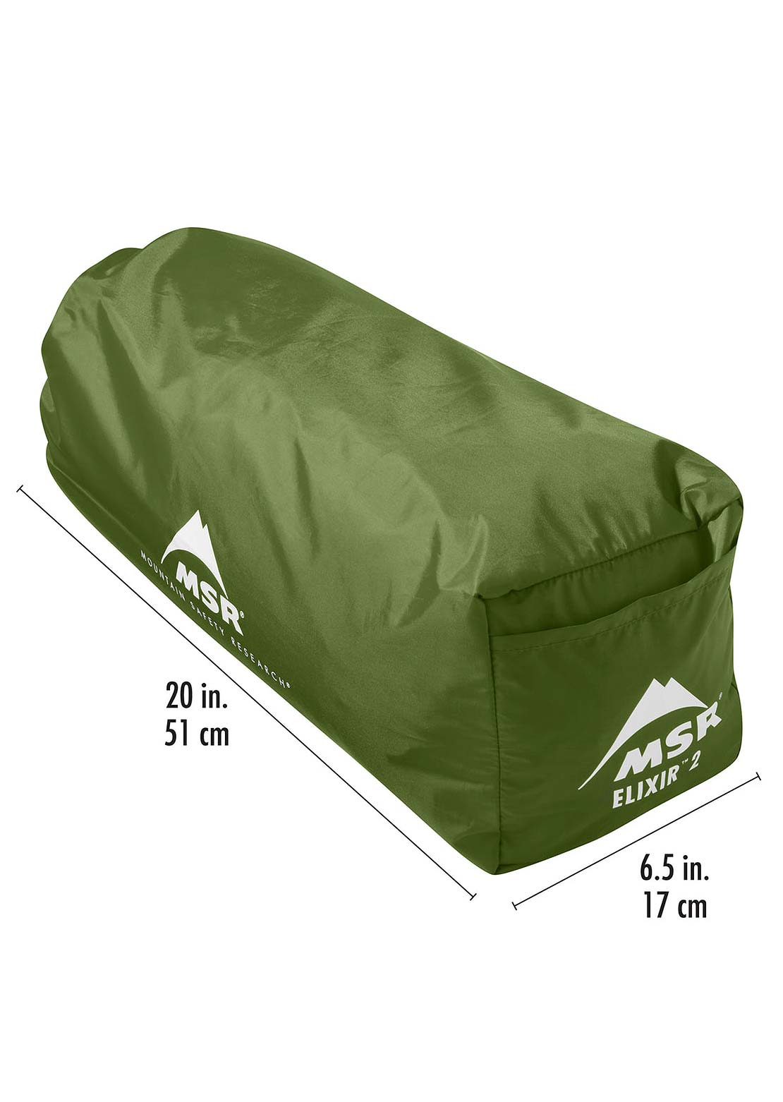 MSR Elixir S25 Two-Person Tent Green