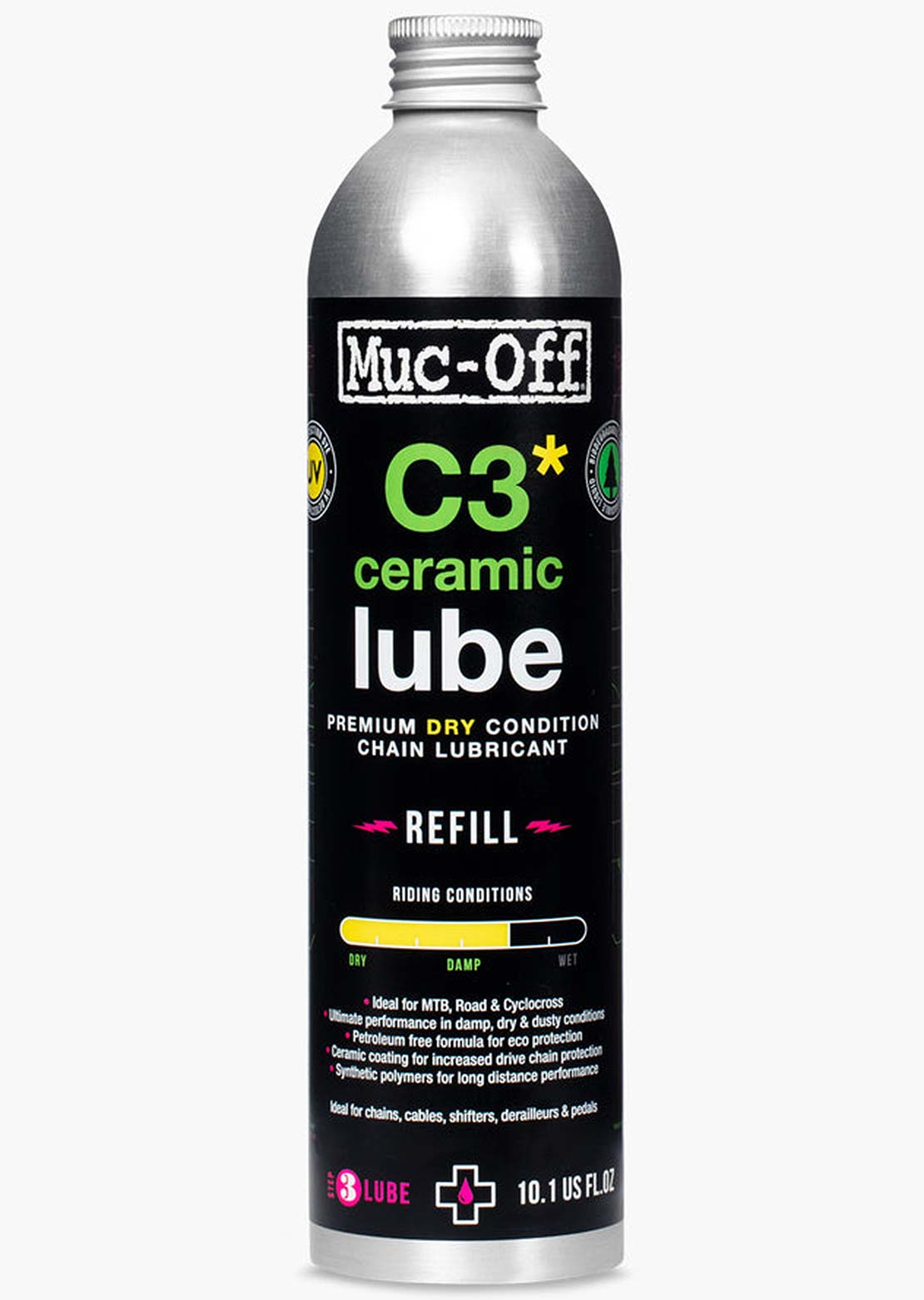 Muc-Off C3 Dry Ceramic Lube - 300ml