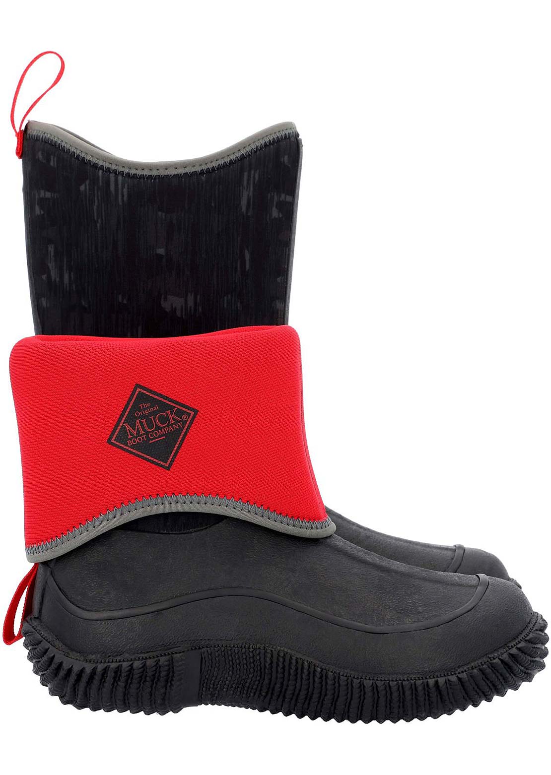 Muck Boot Co. Junior Hale Boots Black/Linear Camo
