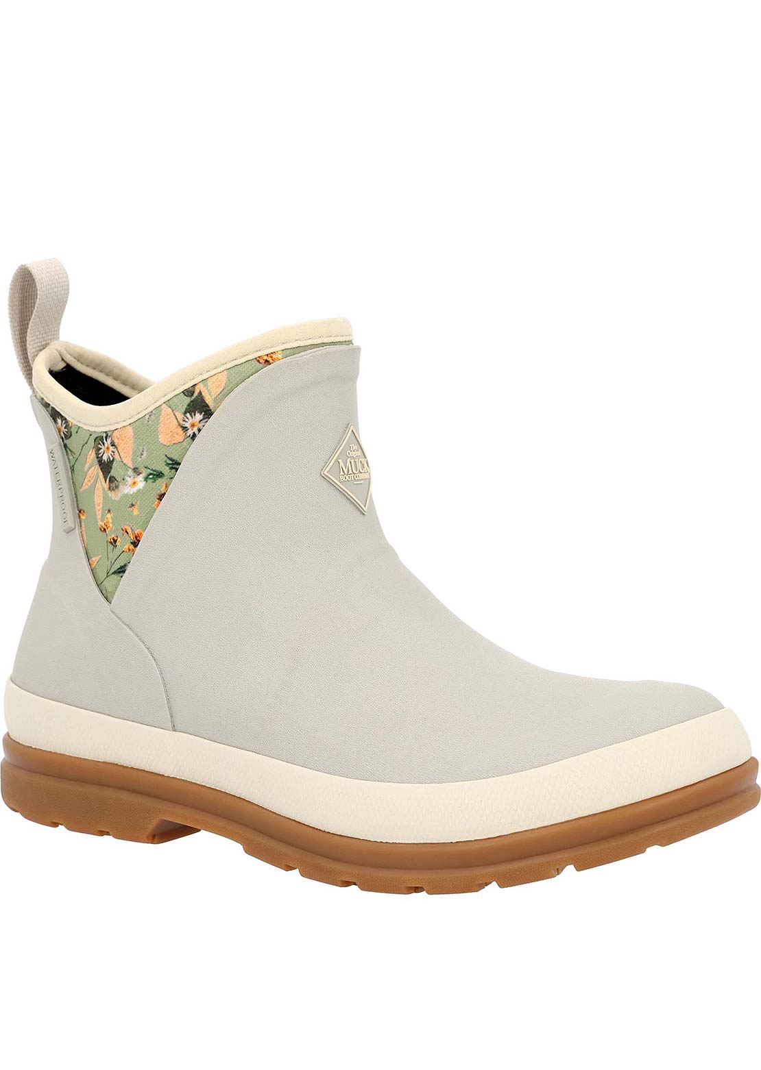 Muck Boot Co. Women's Originals Ankle Boots Gravelgrey/Pressedfloralprint