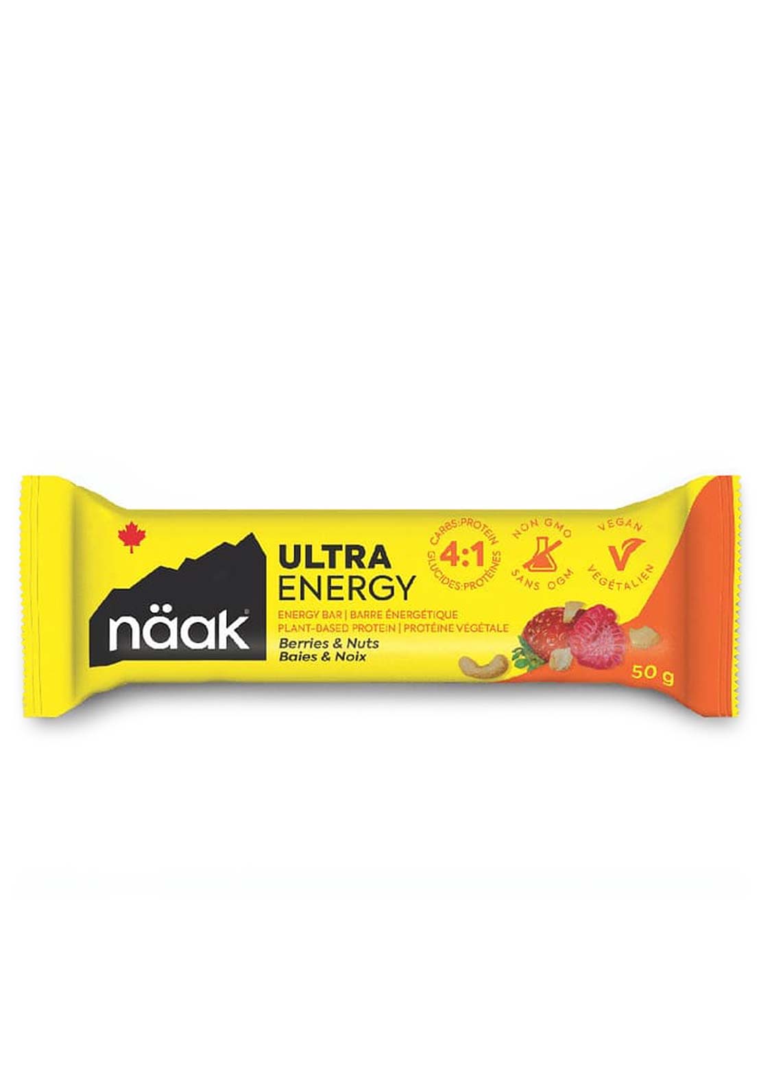NAAK Berries &amp; Nuts Ultra Energy Bars