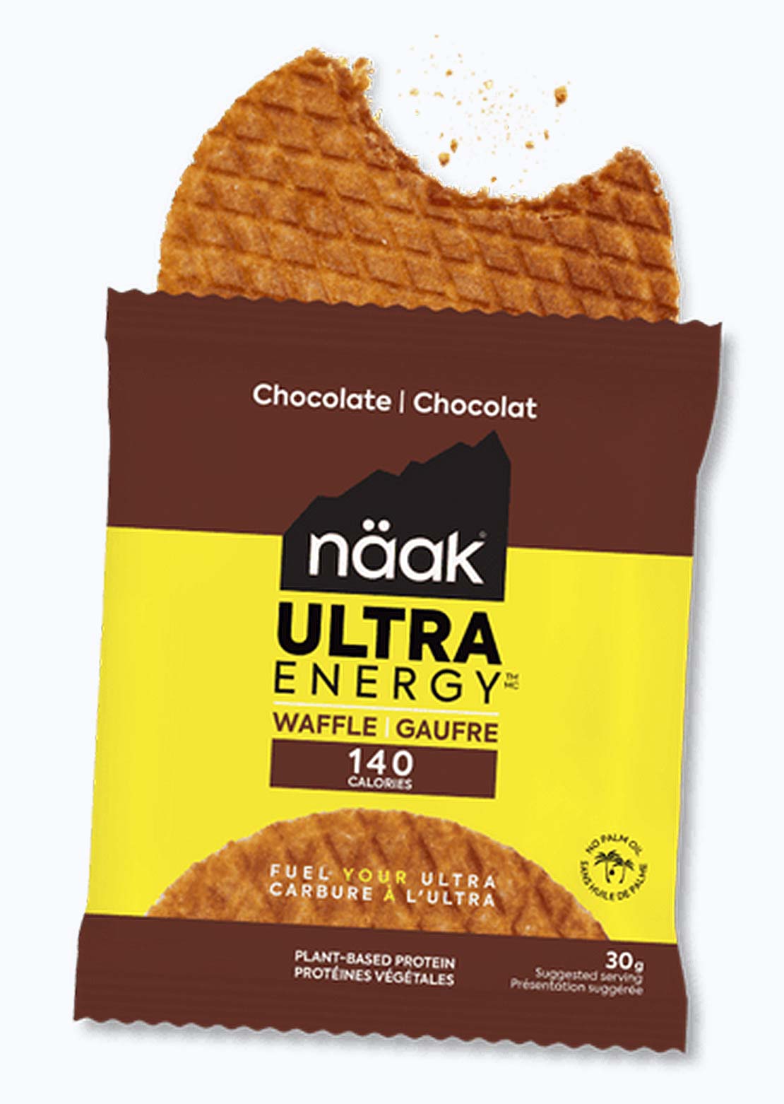 NAAK Chocolate Ultra Energy Waffles