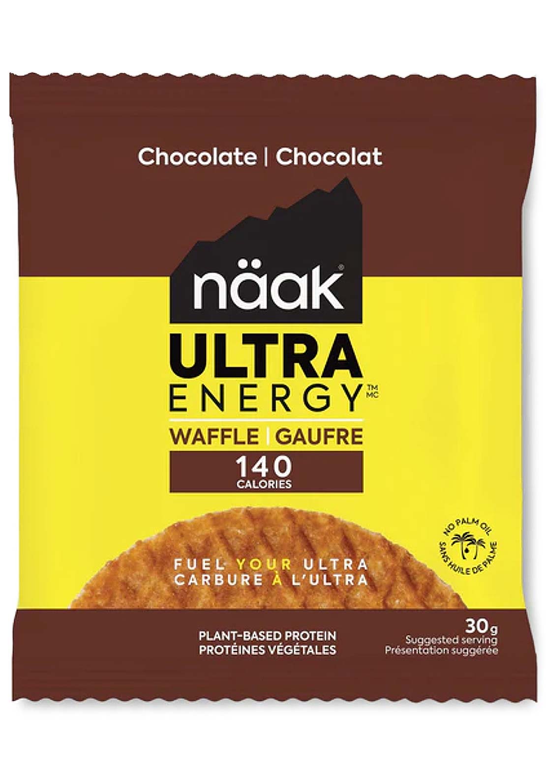 NAAK Chocolate Ultra Energy Waffles