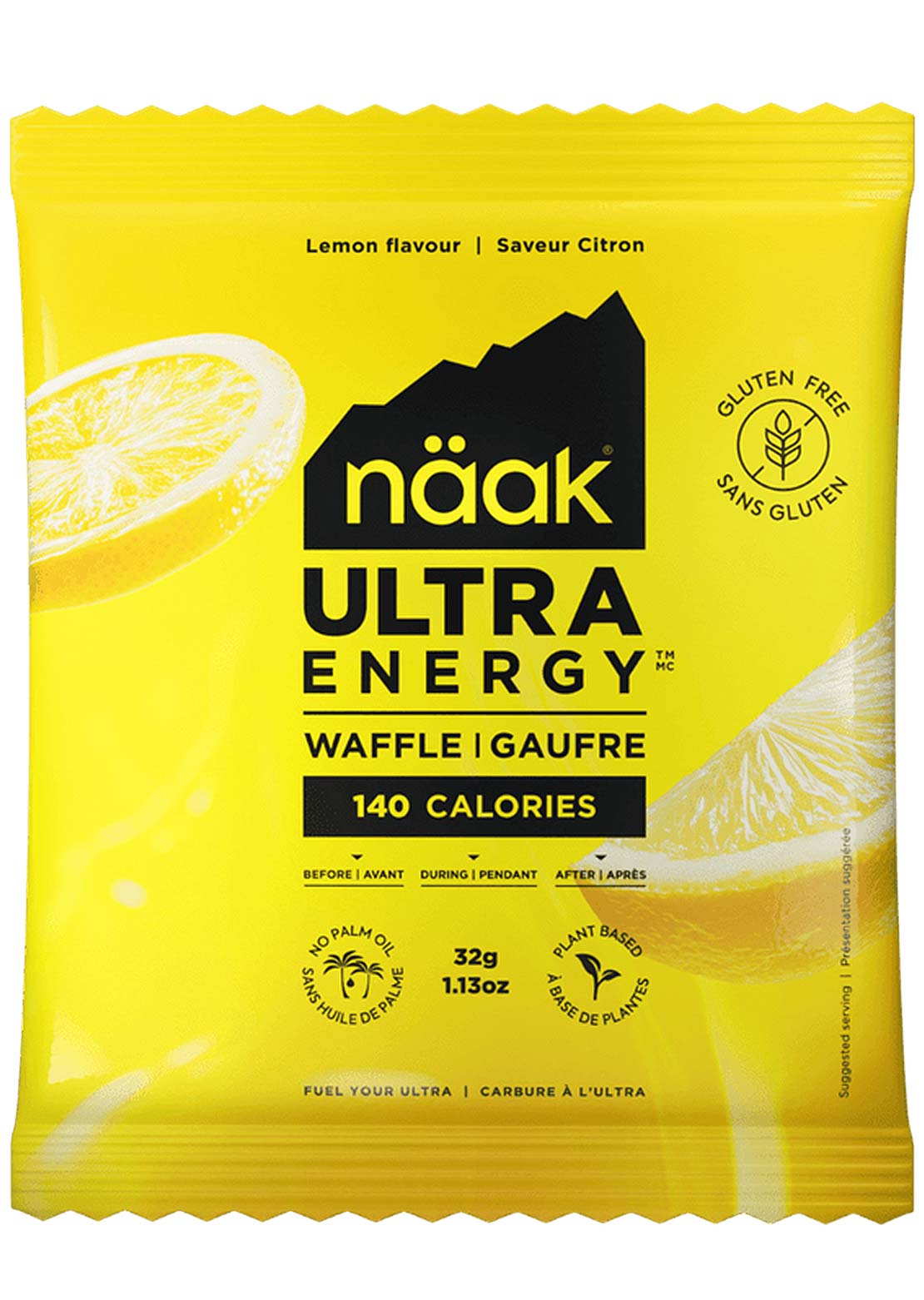 NAAK Lemon Energy Waffles