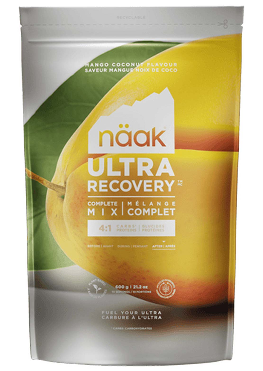 NAAK Mango Coconut Ultra Recovery Complete Mix