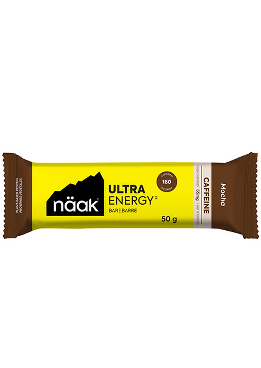 NAAK Mocha Ultra Energy Caffeine Bars