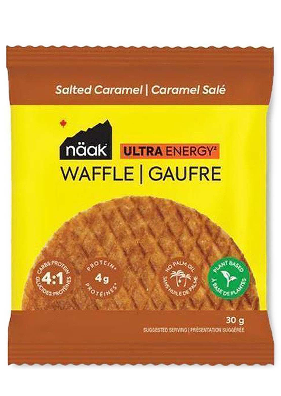 NAAK Salted Caramel Ultra Energy Waffles