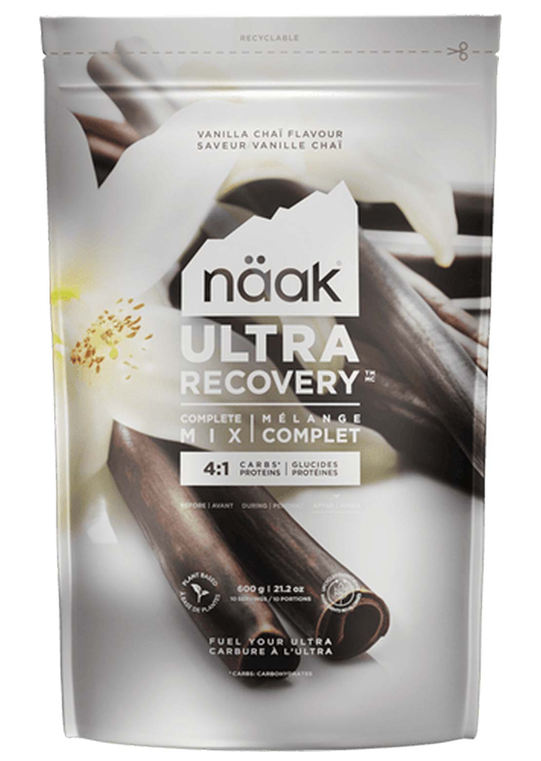 NAAK Vanilla Chai Ultra Recovery Complete Mix